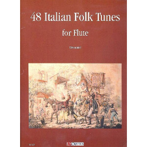 48 Italian Folk Tunes for flute