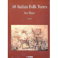48 Italian Folk Tunes for flute