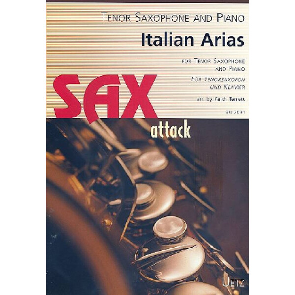 Italian Arias for tenor saxophone and piano