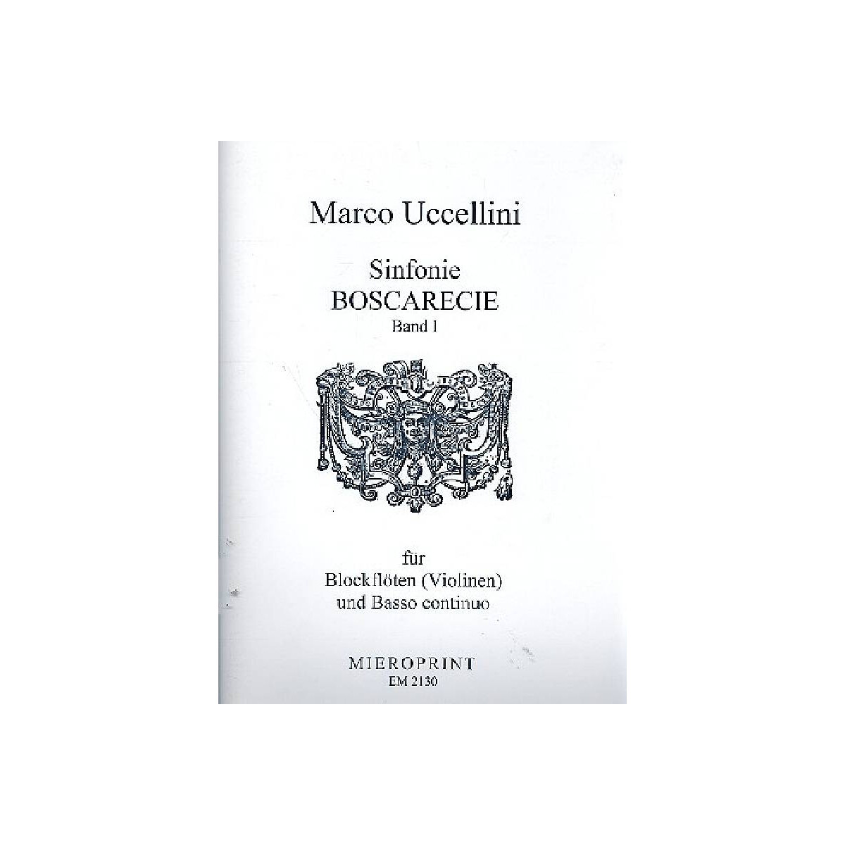 Sinfonie boscarecie op.8 Band 1 (Nr.1-19)