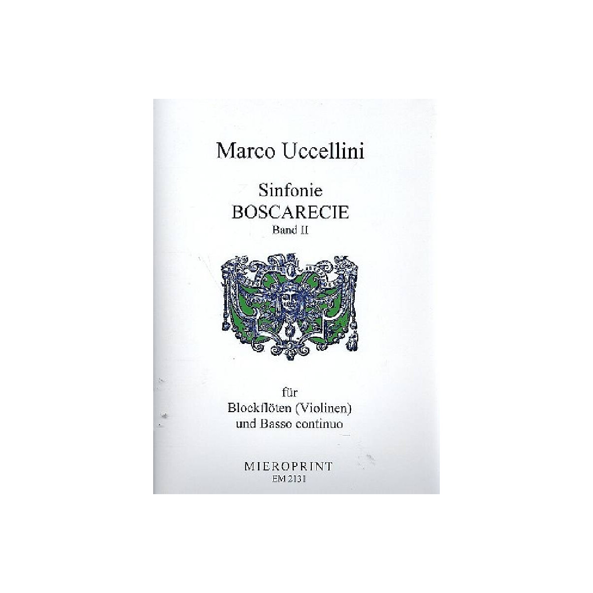 Sinfonie boscarecie op.8 Band 2 (Nr.20-37)