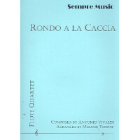 Rondo a la caccia for 4 flutes