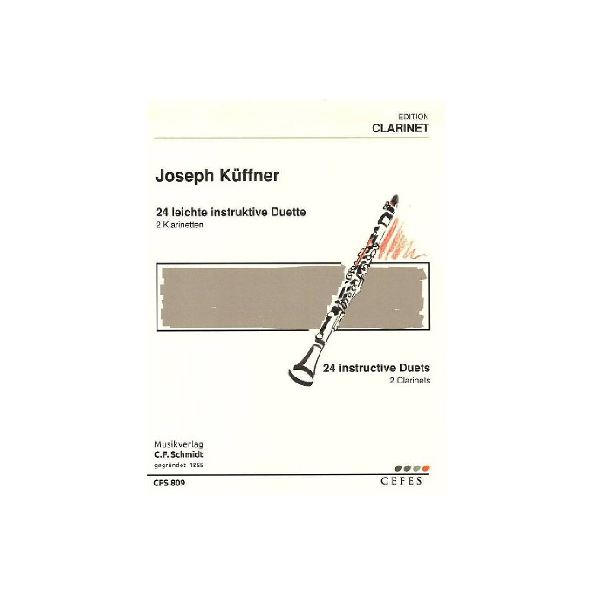 24 leichte instruktive Duette op.200 box