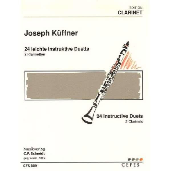 24 leichte instruktive Duette op.200