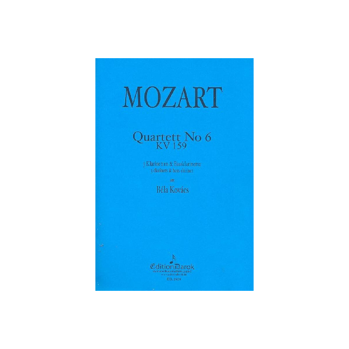 Quartett Nr.6 KV159 box