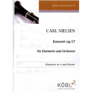 Konzert op.57 für Klarinette und Orchester