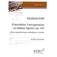 6 melodiöse Vortragsstücke in leichter