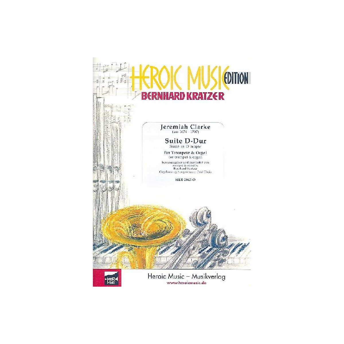 Suite D-Dur f&uuml;r Trompete und Orgel