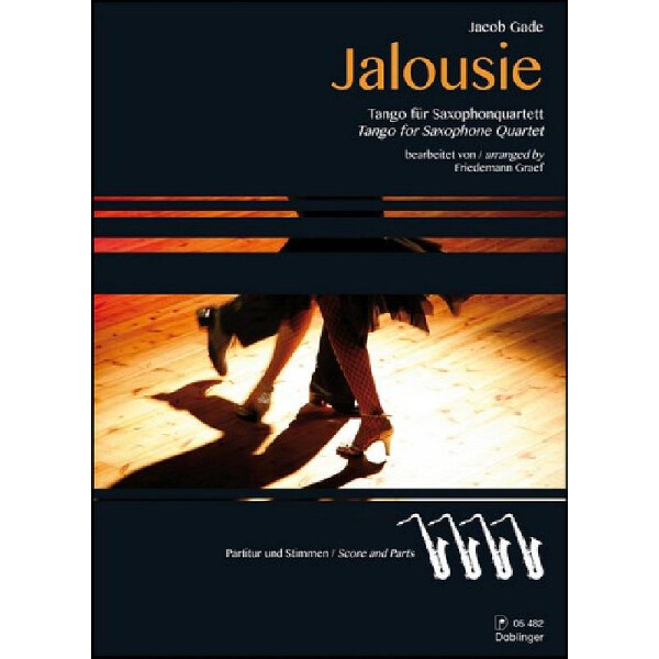Jalousie für 4 Saxophone (SATBar)