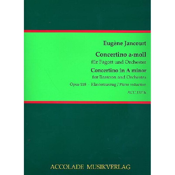 Concertino a-Moll op.118 für Fagott und