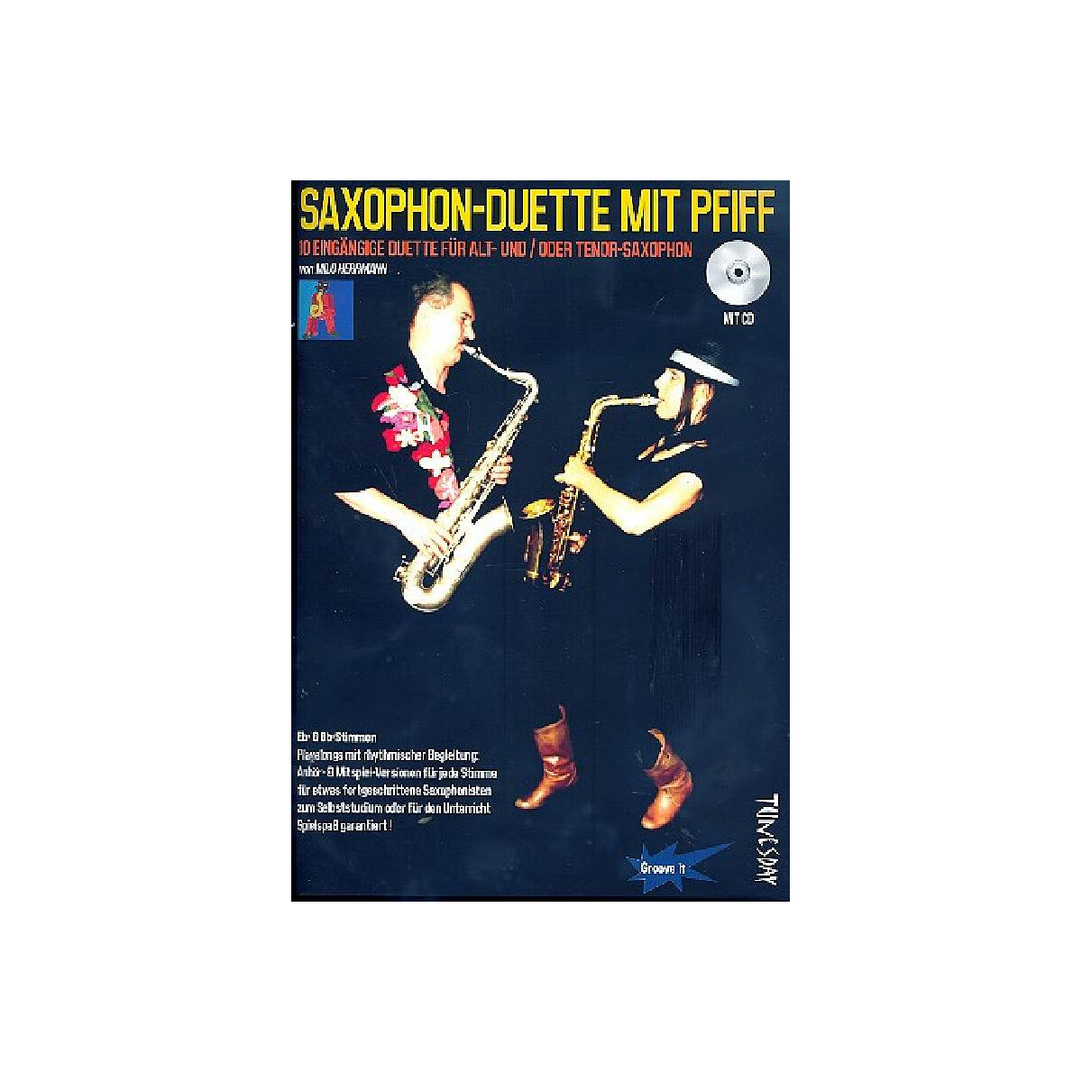 Saxophon-Duette mit Pfiff (+CD) für