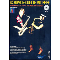 Saxophon-Duette mit Pfiff (+CD) für