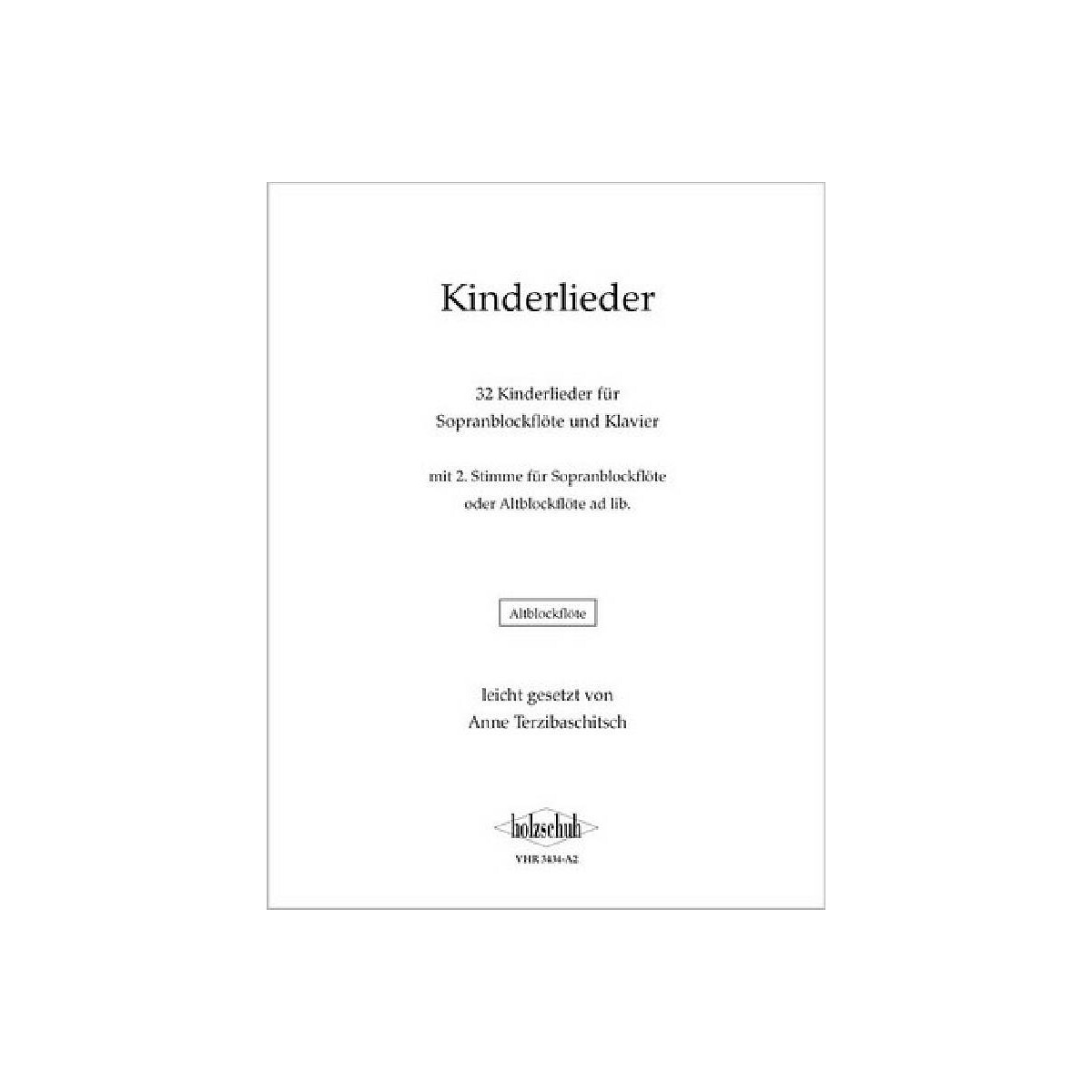 Kinderlieder für Sopranblockfl&ouml box