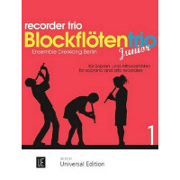 Blockflötentrio junior Band 1