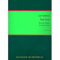 Tick-Tack für 3 Flöten