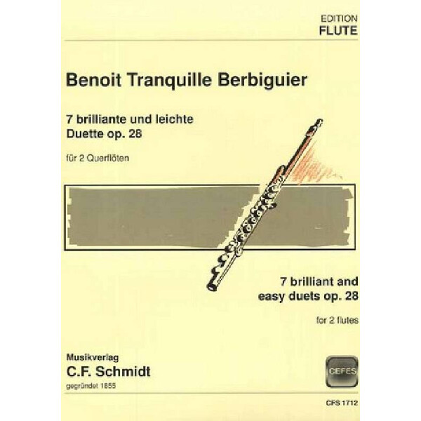 7 brilliante und leichte Duette op.28