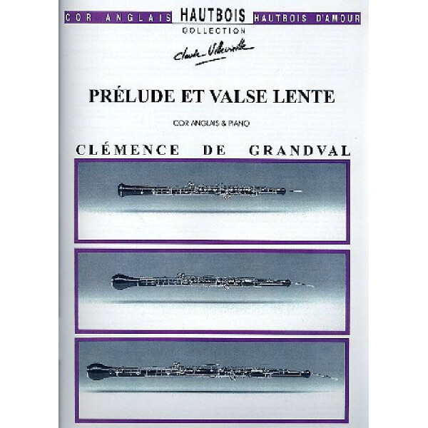 Prélude et valse lente pour cor anglais