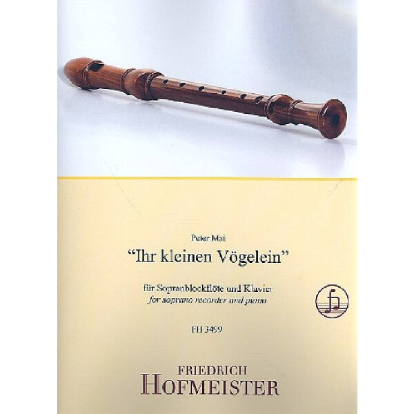 Ihr kleinen Vögelein für Sopranblockflöte