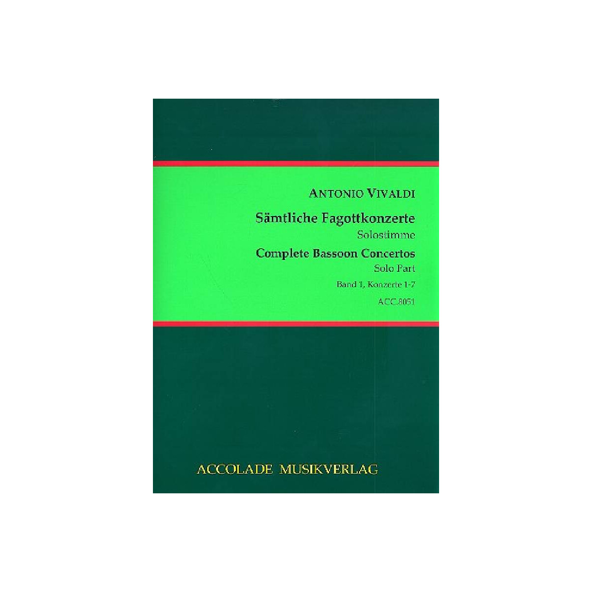 Sämtliche Fagottkonzerte Band 1 box