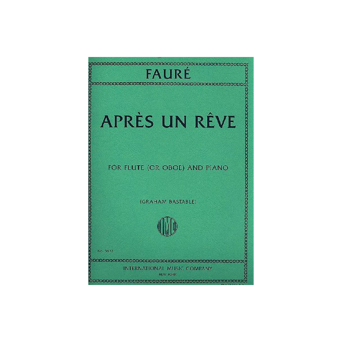 Après un rêve for flute (ob box