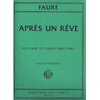 Après un rêve for flute (oboe) and piano