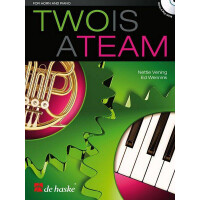 Two is a Team (+CD) für Horn und Klavier