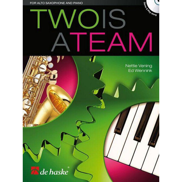 Two is a Team (+CD) für Altsaxophon