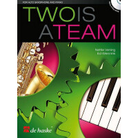 Two is a Team (+CD) für Altsaxophon
