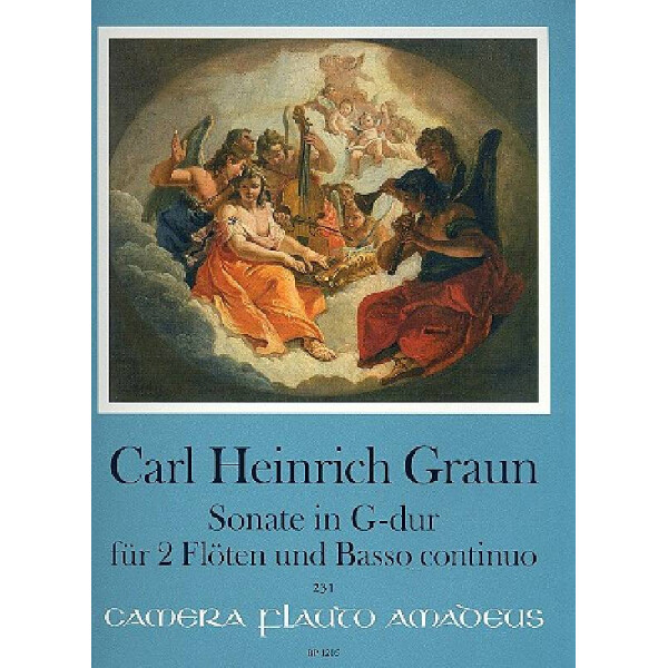 Sonate G-Dur für 2 Flöten und Bc