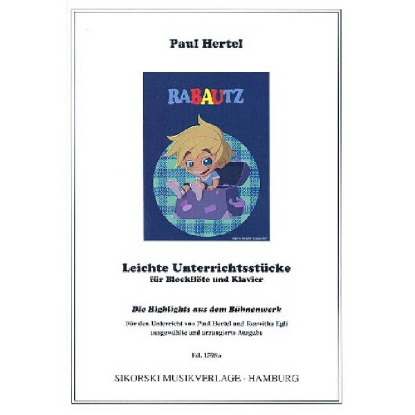 Rabautz für Blockflöte und Klavier