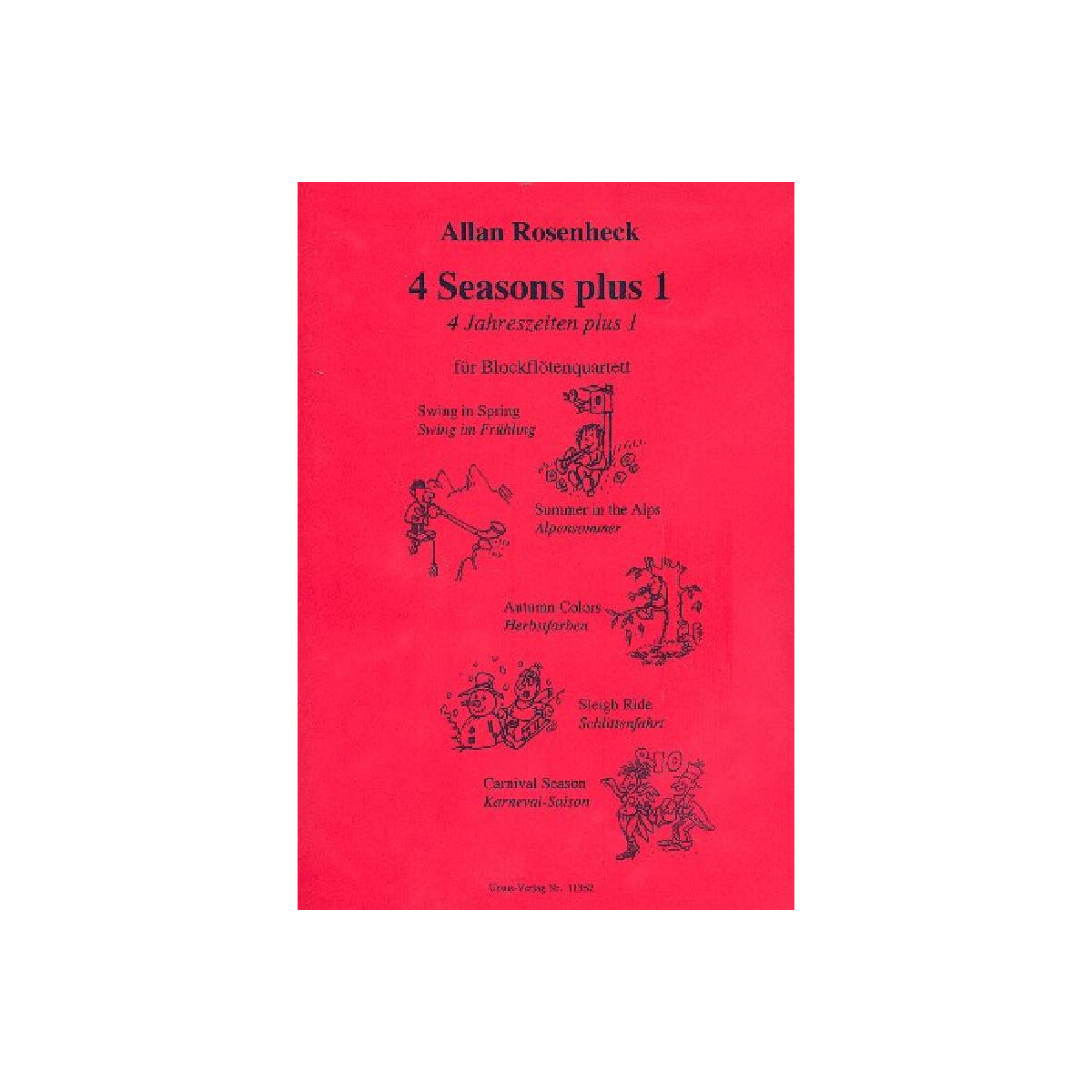4 Seasons plus 1 für 4 Blockfl&ouml box