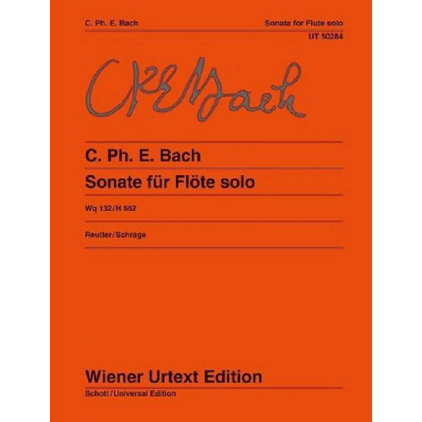 Sonate Wq132 (H562) für Flöte solo