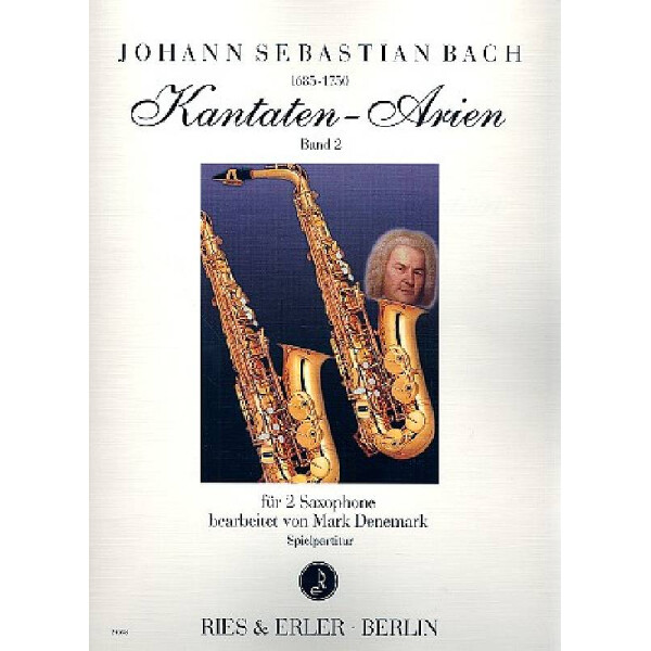Kantaten-Arien Band 2 für 2 Saxophone