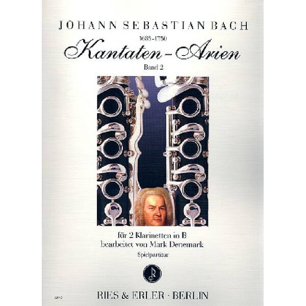 Kantaten-Arien Band 2 für 2 Klarinetten