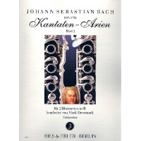 Kantaten-Arien Band 2 für 2 Klarinetten