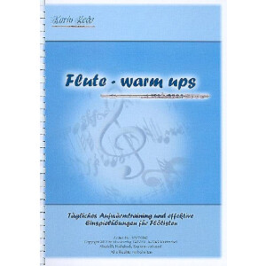 Flute Warm ups f&uuml;r Fl&ouml;te