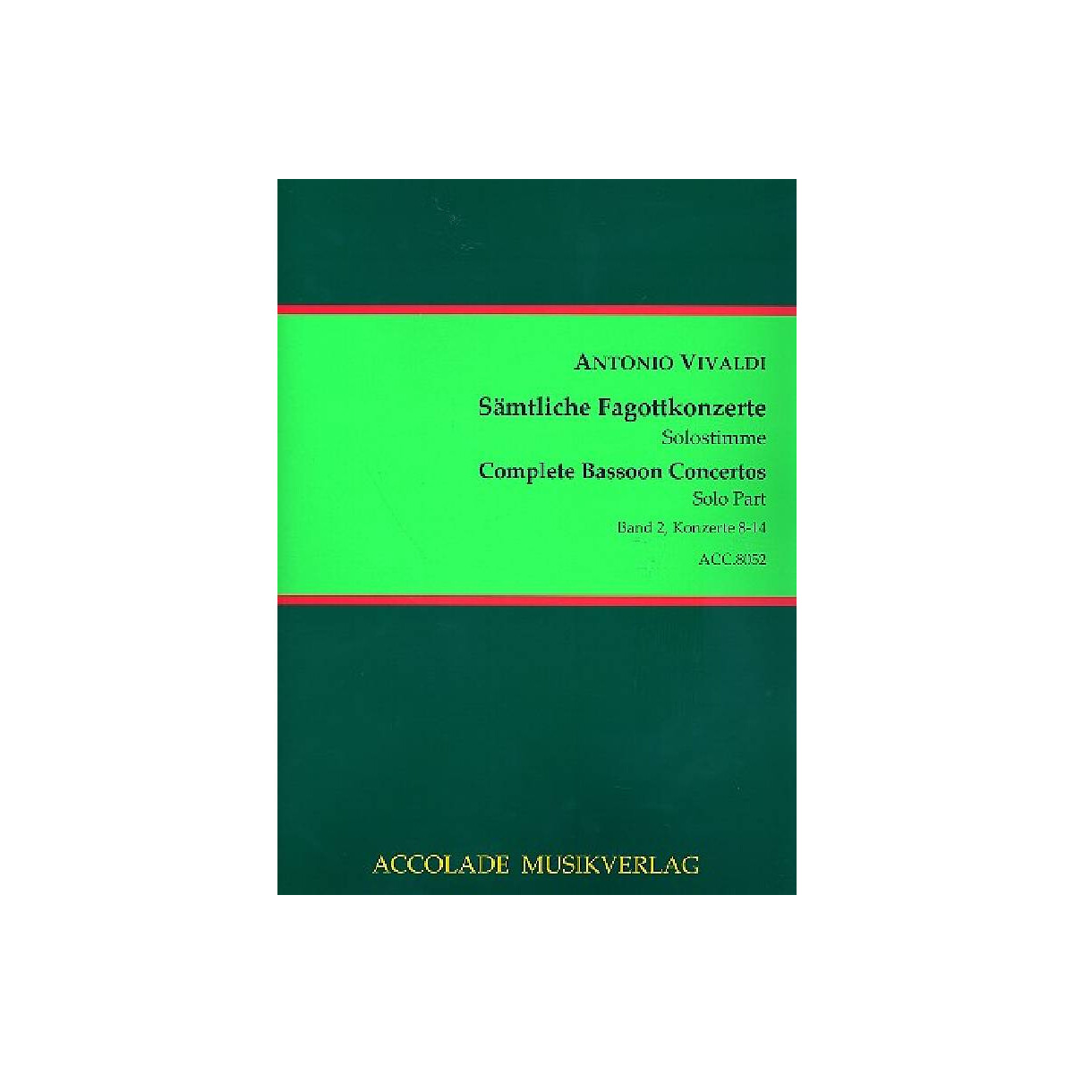 Sämtliche Fagottkonzerte Band 2 box