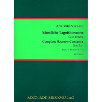 Sämtliche Fagottkonzerte Band 2