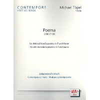 Poema für Altblockflöte (Sopranino)