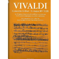 Konzert G-Dur RV312R für Flautino