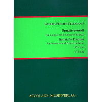Sonate e-Moll TWV41:e5 für Fagott