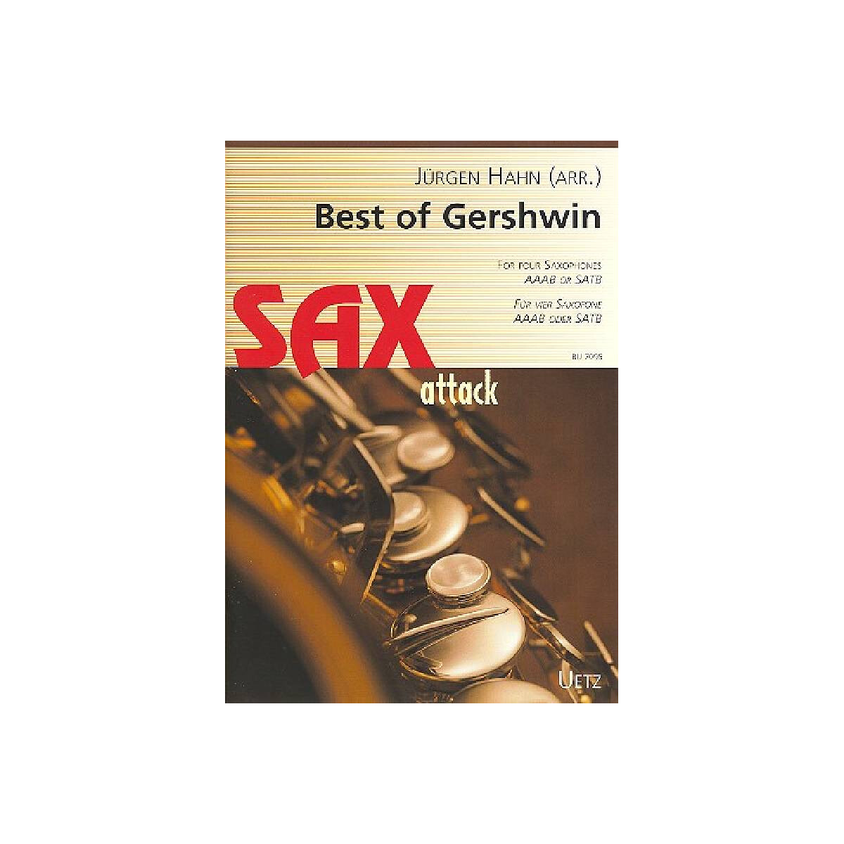 Best of Gershwin für 4 Saxophone box