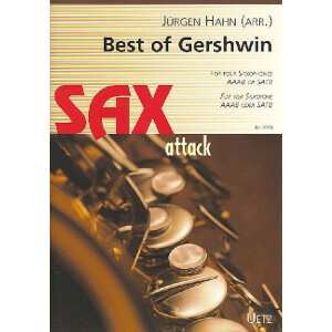 Best of Gershwin für 4 Saxophone