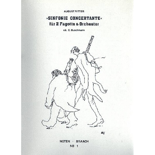 Sinfonie concertante für 2 Fagotte und Orchester
