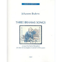 3 Brahms Songs for oboe (cor anglais/clarinet)
