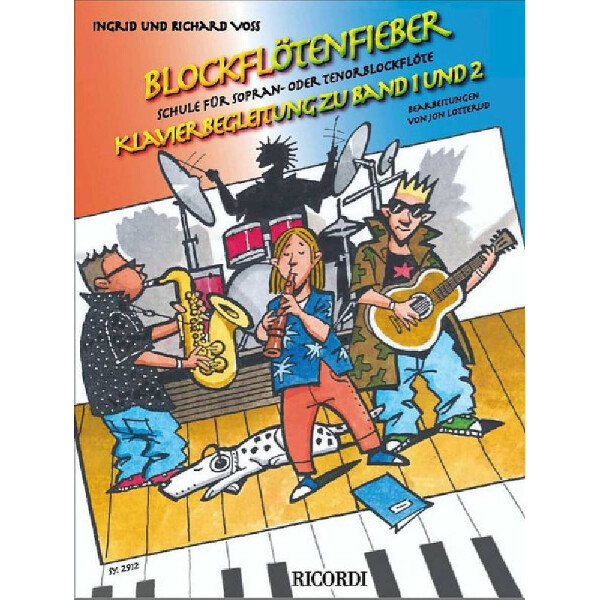 Blockflötenfieber Klavierbegleitung