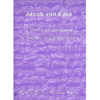 12 Duette mit Variationen für 2 Blockflöten