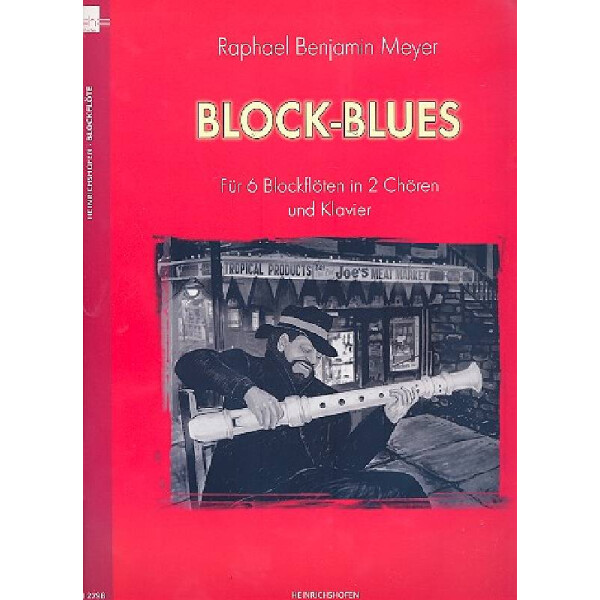 Block-Blues für 6 Blockflöten (SSATTB)