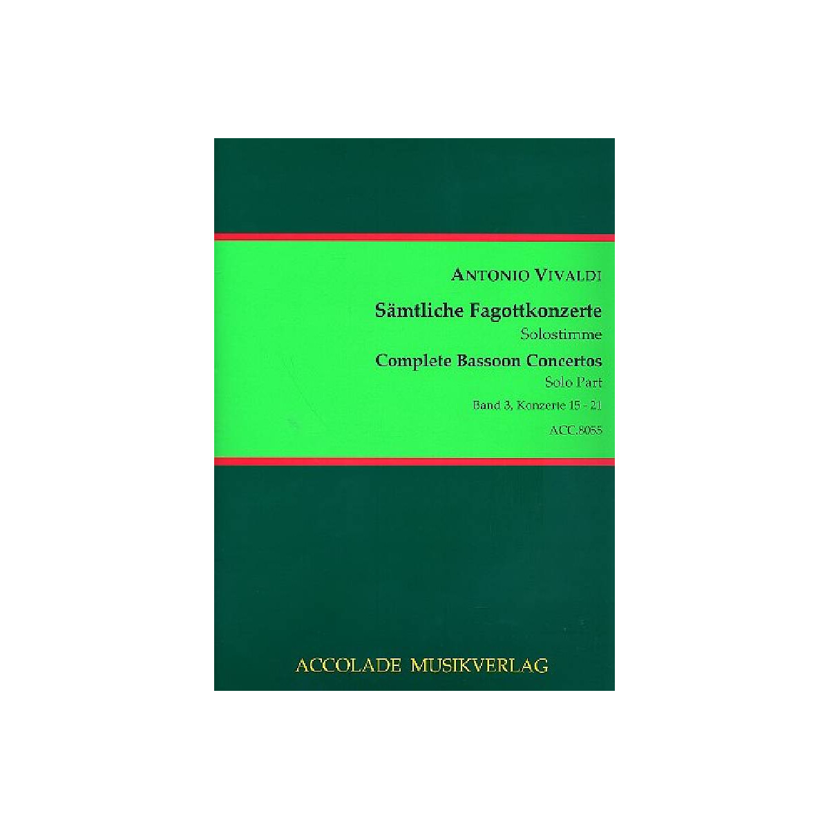 Sämtliche Fagottkonzerte Band 3 box