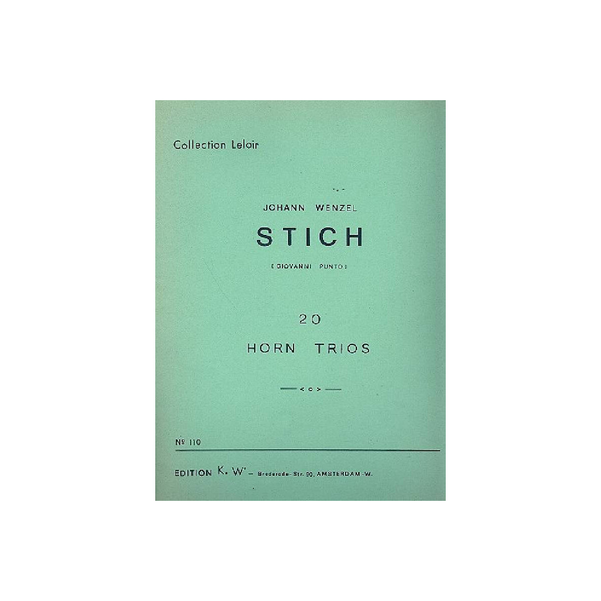 20 Trios für 3 Hörner